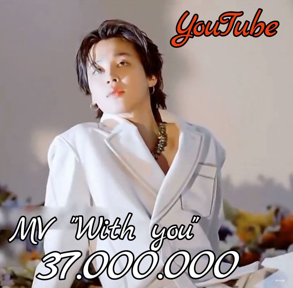 SvetGl2605's tweet photo. 🏆The music video "With You" has exceeded 37 million views on YouTube 👌
"With You" is the most viewed Korean OST, released in 2022 on the YouTube platform!
Cr .JiminGlobal
JIMIN JIMIN JIMIN
#JiminComing
#ParkJimin
WITH YOU https://t.co/4UbPOsAOzh