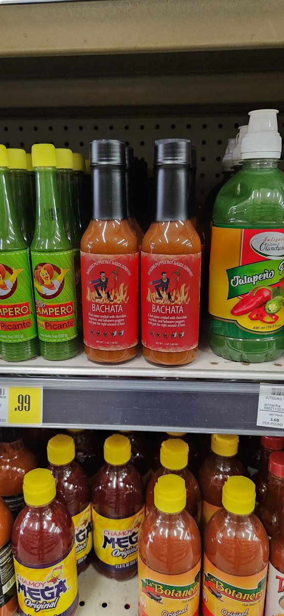dancingpepper's tweet photo. Elevate your food! Small Batch hand- crafted Bachata Sauce. A combination of chocolate and bourbon with fresh habanero peppers. Unique, smooth and very flavorful. https://t.co/jWr8RZazz3