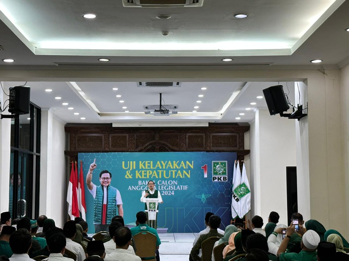 Uji Kelayakan dan Kepatutan (UKK) untuk mendalami visi misi dan integritas Bacaleg yang bakal maju di Pemilu 2024 #bacalegPKB #GusMuhaiminiskandar