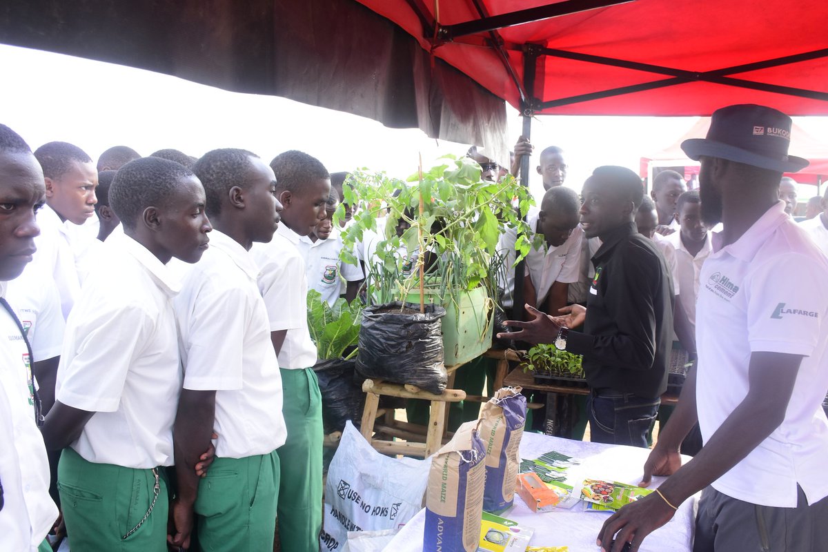 sure_happy's tweet photo. We are happy to be one of the Organizers of the Greater Mubende Farmers Exhibition. Thanks to Rt. Hon. PM. #PrioritizingFarmers @RobinahNabanja_ @GraniaMp Our own CEO, thanks for always aiming at improving farmers livelihoods.@zealous_farmer https://t.co/3rhKKZPmXq