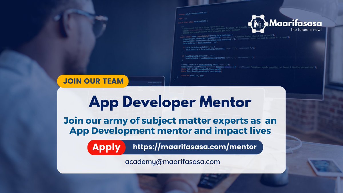 maarifasasa's tweet photo. #partnerships #mentorsourcing #startteaching

Mentor at Maarifasasa academy. Visit the link below to apply https://t.co/iVCLrARX74 https://t.co/vUIfHv0TU8