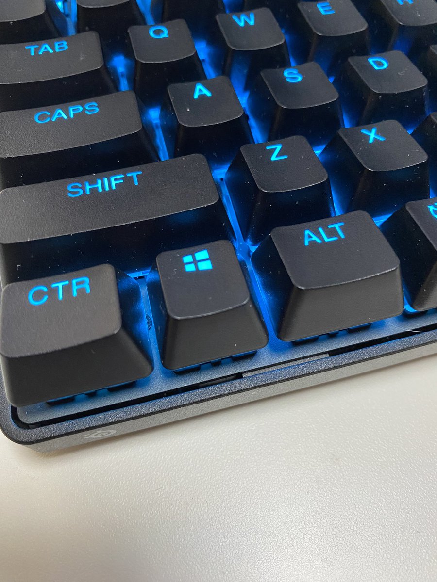 Aperpro tkl apexpro(Windowsキー反応しません) Windowsキーが反応しない場合、ロックをかけている可能性があります