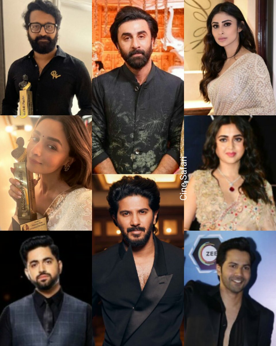 CineSafari's tweet photo. #DadaSahebPhalkeAwards2023 

Best Actor - #RanbirKapoor
Best Actress - #AliaBhatt 
Best Actor In A Negative Role - #DulquerSalmaan
Best Actress In A Negative Role - #MouniRoy
Most Promising Actor - #RashabShetty
Best Actress -  #TejasswiPrakash
Best Actor - #ZainImam 

#DPIFF2023 https://t.co/YyT5EtU7YA