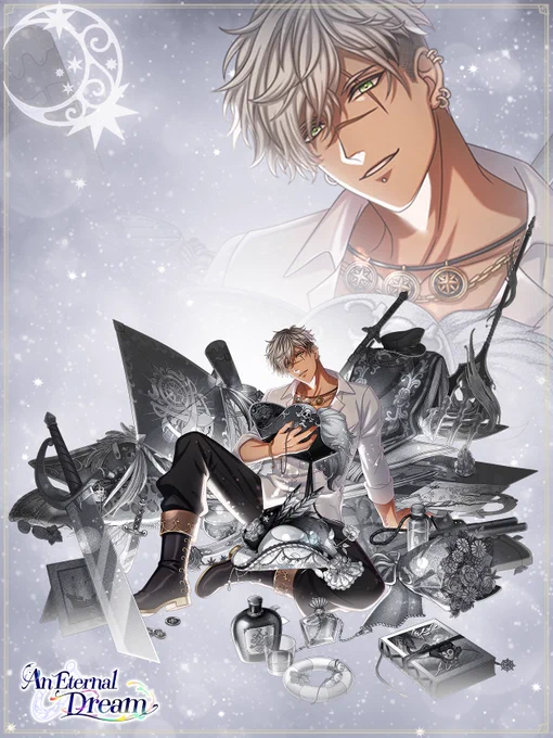 【次回イベント予告 1/3】『An Eternal Dream』で登場する、ダグラス王子(諏訪部順一)の覚醒後の姿をご紹介!#夢100 #An_Eternal_Dream 
