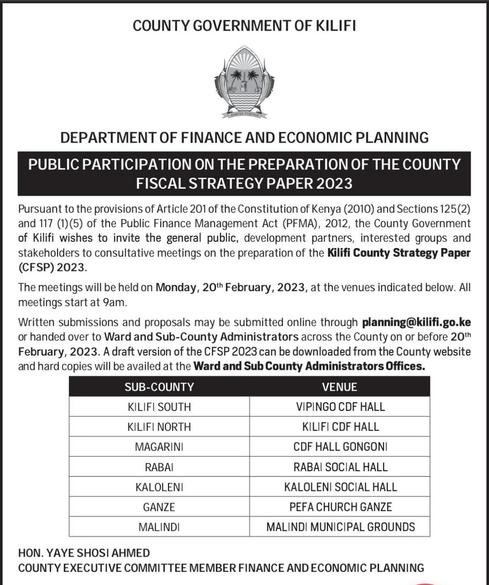 coast_hub's tweet photo. #PublicParticipation on #CountyFiscalStrategyPaper in @KilifiCountyGov @OurKwaleCounty. To all public members, Be keen to take part!
#CRBH https://t.co/VgCqGnffb4