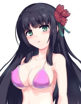 恥ずかしがり屋のうちのこは
水着を着てもらうのもなかなか大変! 