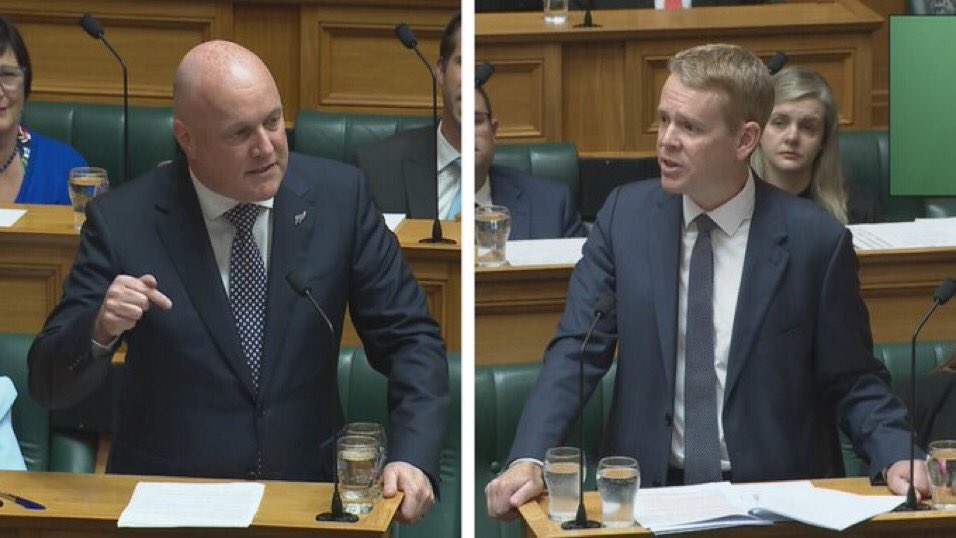 Christopher Luxon made a good point in Parliament today about Labour Ministers “failing up”. Chris Hipkins is a textbook case: the guy was the Minister responsible for many of the failures that made the Ardern regime so unpopular - yet now he is PM!