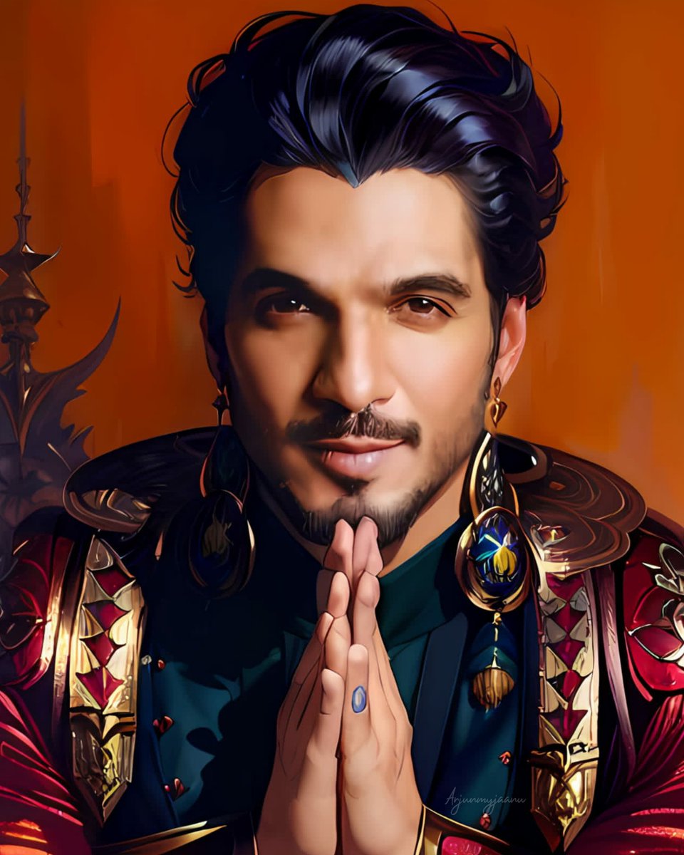 Arjunmyjaanu's tweet photo. My prince Charming 👑💖
@Thearjunbijlani #ArjunBijlani #AIFantasy #MyEditing https://t.co/24mmKwqR49