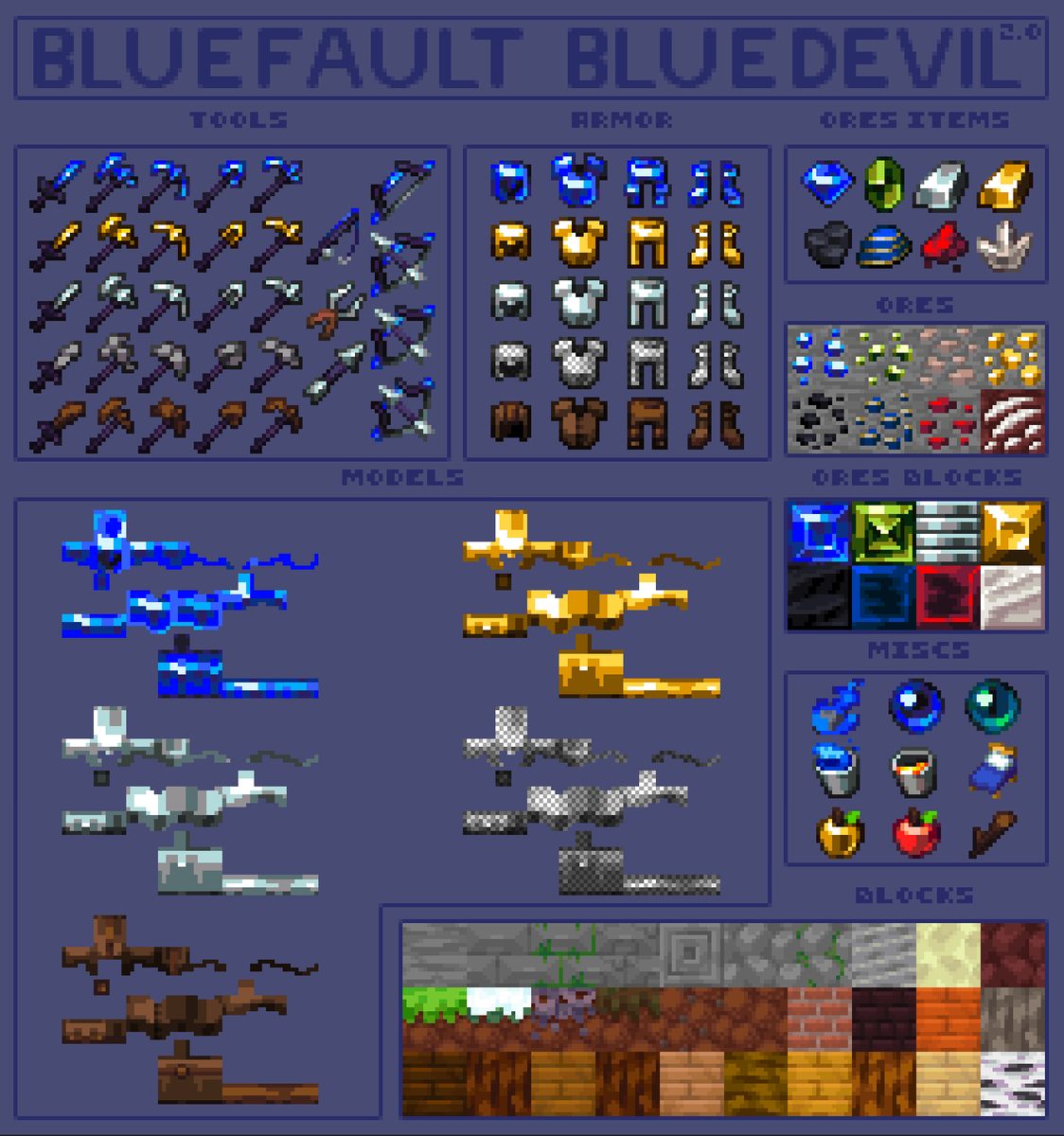 BlueDeviI_'s tweet image. 👀
#rescourcepack #Minecraft #pixelart