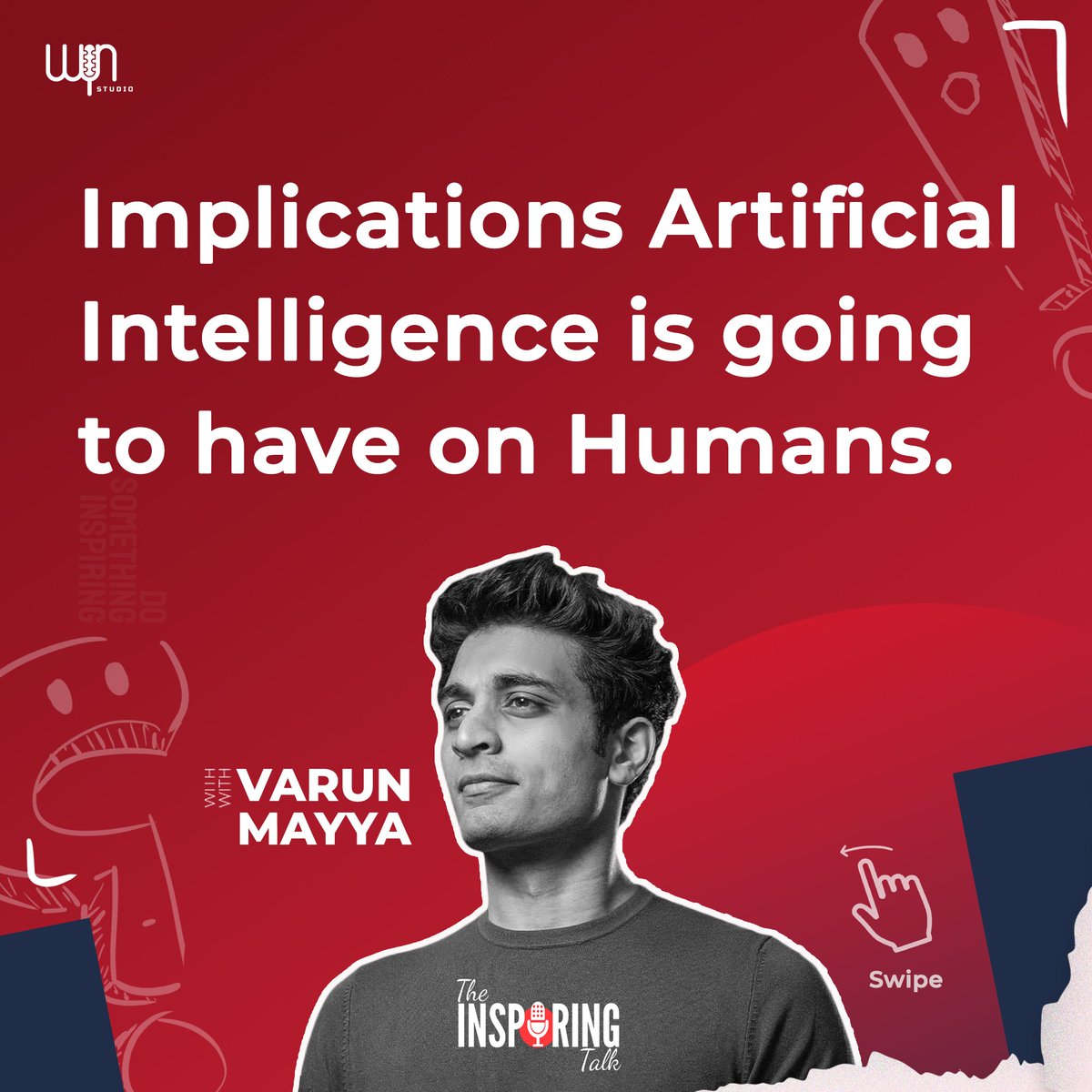 "Artificial Intelligence will replace your job!"

This episode might scare you. 

Listen to this episode of The Inspiring Talk in conversation between <a href="/bijayspeaks/">Bijay Gautam</a> and Varun Mayya.
.
.
#jobs #ai #tech #future #help #change #job #artificialintelligence