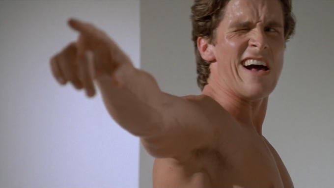 Could not pass up the opportunity to reenact the American Psycho mirror scene with @_SophiaLocke_  and<a href="/tag/beastmode"class="tags"><span>#beastmode</span></a>