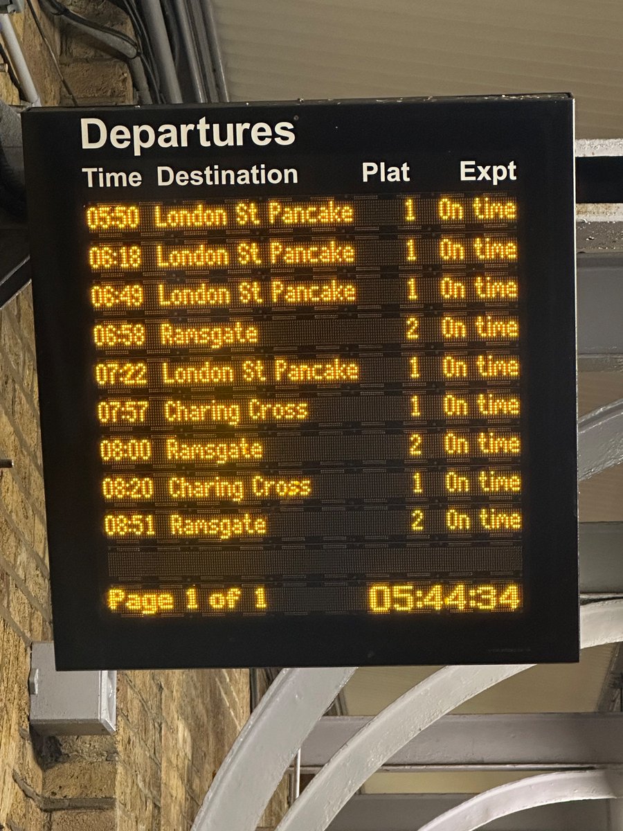 Spring is definitely in the air… now, what’s for breakfast? #LondonStPancake