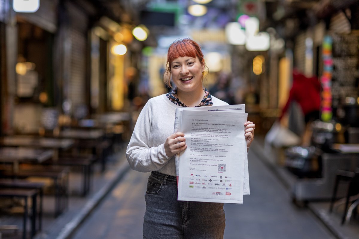 Homelessness affects us all. We can create positive change with Melbourne Zero. Join us in ending street homelessness in our city🔗: bit.ly/JoinMZToday #EndHomelessness #MelbourneZero