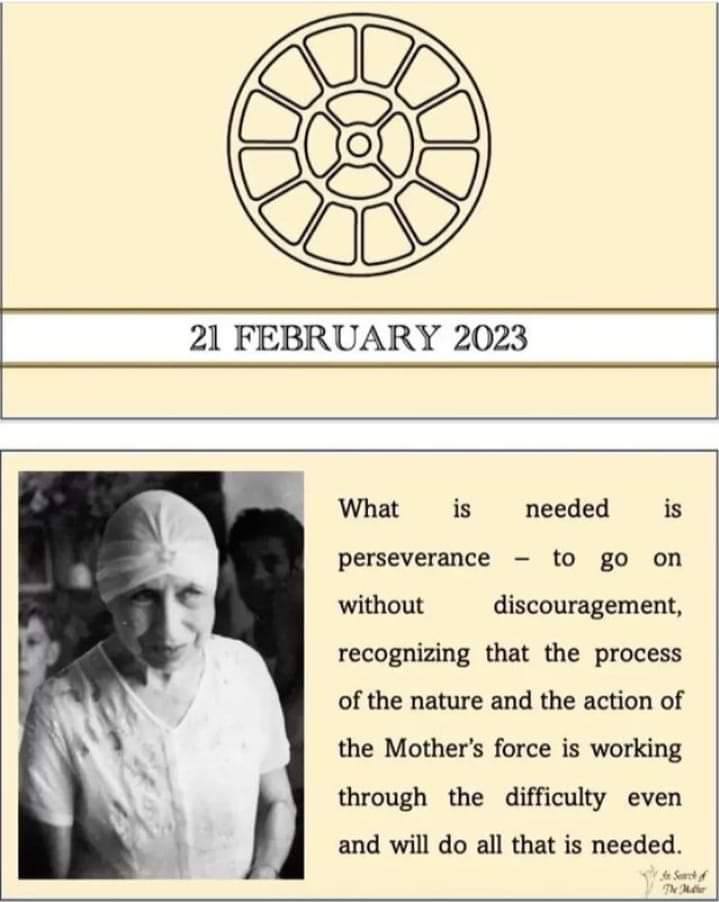 KarmayogiQuotes's tweet photo. #21stFeb #Mother #Birthday #SriAurobindo https://t.co/VyMsNqLkNA