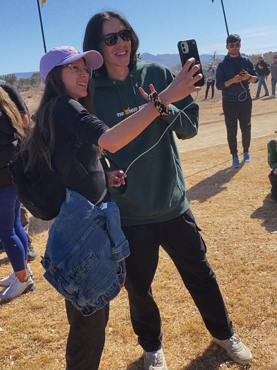 okay_owl's tweet photo. @trnrtips your mom convinced me to ask for a picture, she saw my reaction when we finally saw you and was like “he’s really nice you can ask for a picture” she was right you were really nice! thank you again!! https://t.co/ALKQcUik4R