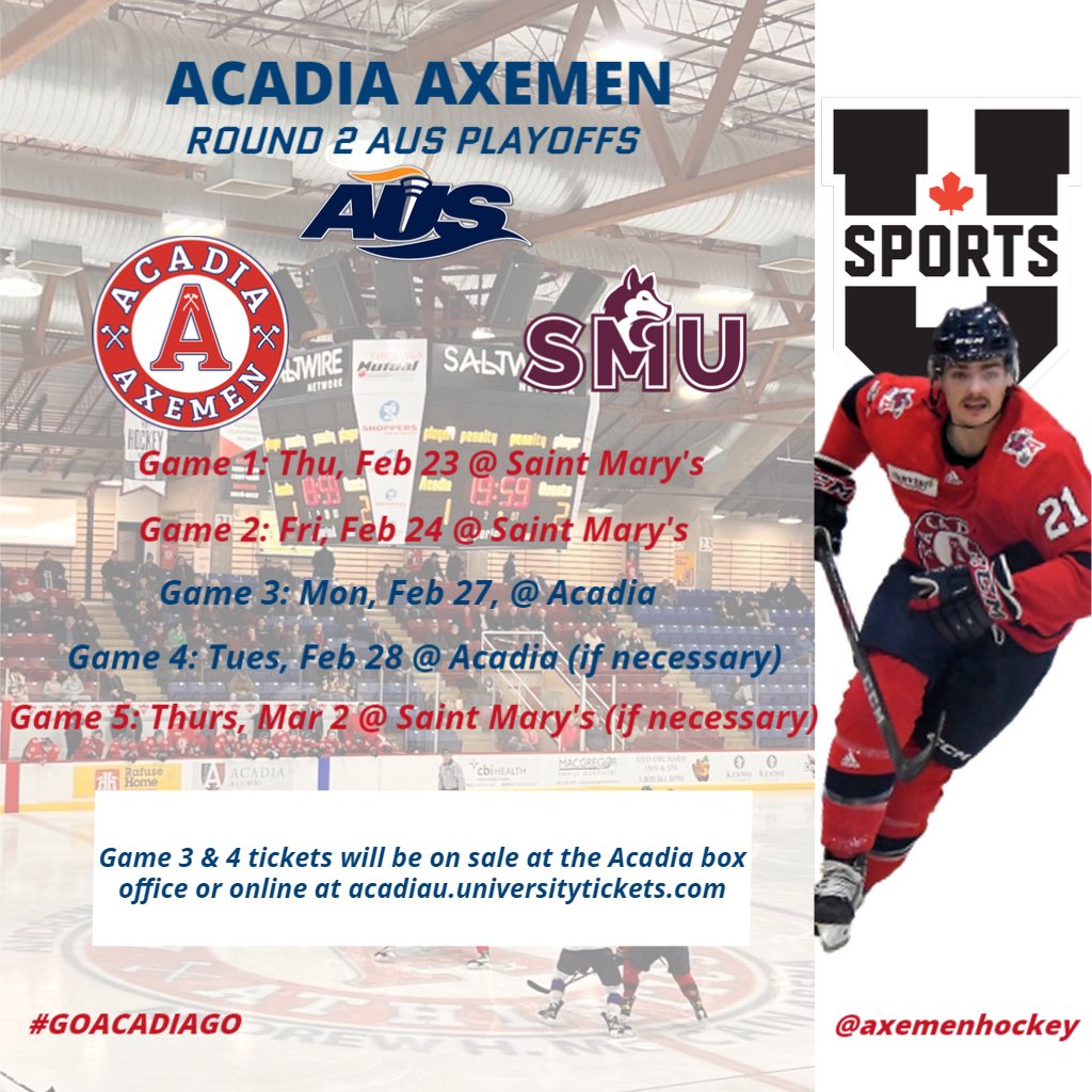 Acadia Axemen Hockey tweet media