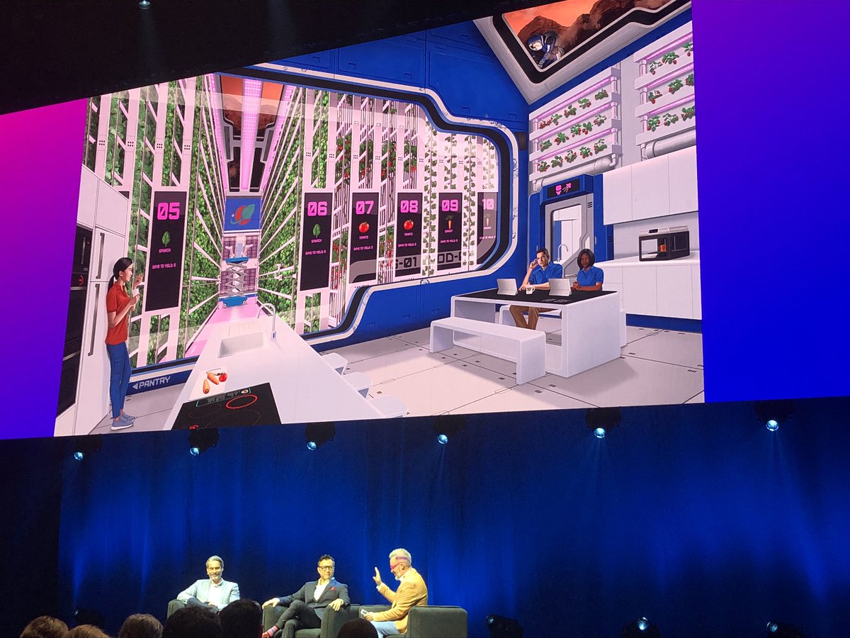 Making the space ag and broad acre connection via future improved connectivity, medicine on demand, new plant based materials 
#evokeAG