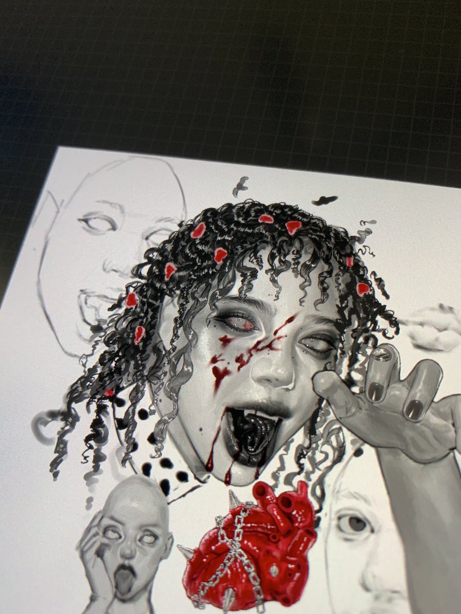 going back to this wip! 🥩🥩