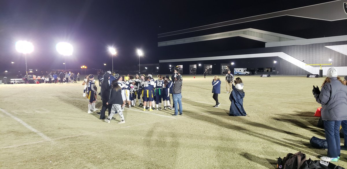 vincefields1's tweet photo. Congratulations to the Shadow Ridge flag football team. Back 2 back state titles!!!!
#weareshadow 
#trueblue
#defendtheridge https://t.co/nLk70398qD