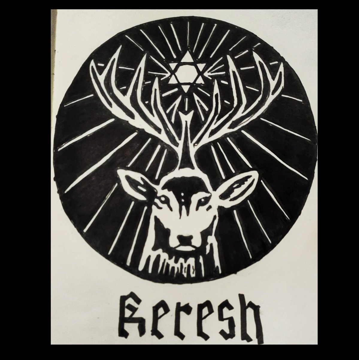Shikrolao's tweet photo. Keresh new logo Jägermeister
#keresh
#creatuanary2023
#art #challenge #artoftheday #creature #monster #mythology #creaturechallenge #creatuanarypromptlist2021 #sketchbook #onedayonecreature #animalanatomy #drawingoftheday #drawingsketch #drawingart #drawingchallenge https://t.co/SsEqiYDNkj