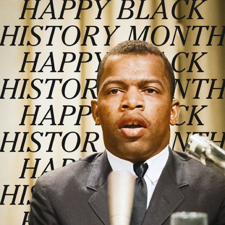 wtpBLUE's tweet photo. Rep John Lewis🇺🇸
1940 (AL) - 2020 (GA)

From 1987 until his death in 2020, he served in the US House

He was a politician &amp; a civil rights activist

⬇️
https://t.co/ZXGmFeFEa9
He left behind a huge legacy from age 21 to the day he died

#BlackHistoryMonth

#wtpBLUE wtp1787 https://t.co/IjTxFme3tY