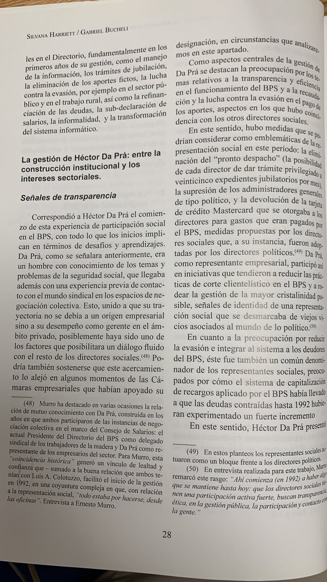 pereyradebrun's tweet photo. Verdadero. Está en las resoluciones del #BPS de la época (usted era Presidente desde 1990) y en el libro de los 20 años de los representantes sociales consta que la medida se tomó recién con la llegada de éstos en 1992. (Libro que nunca ha sido negado, ni cuestionado)
👇🏻 https://t.co/XC3YRVkJBW