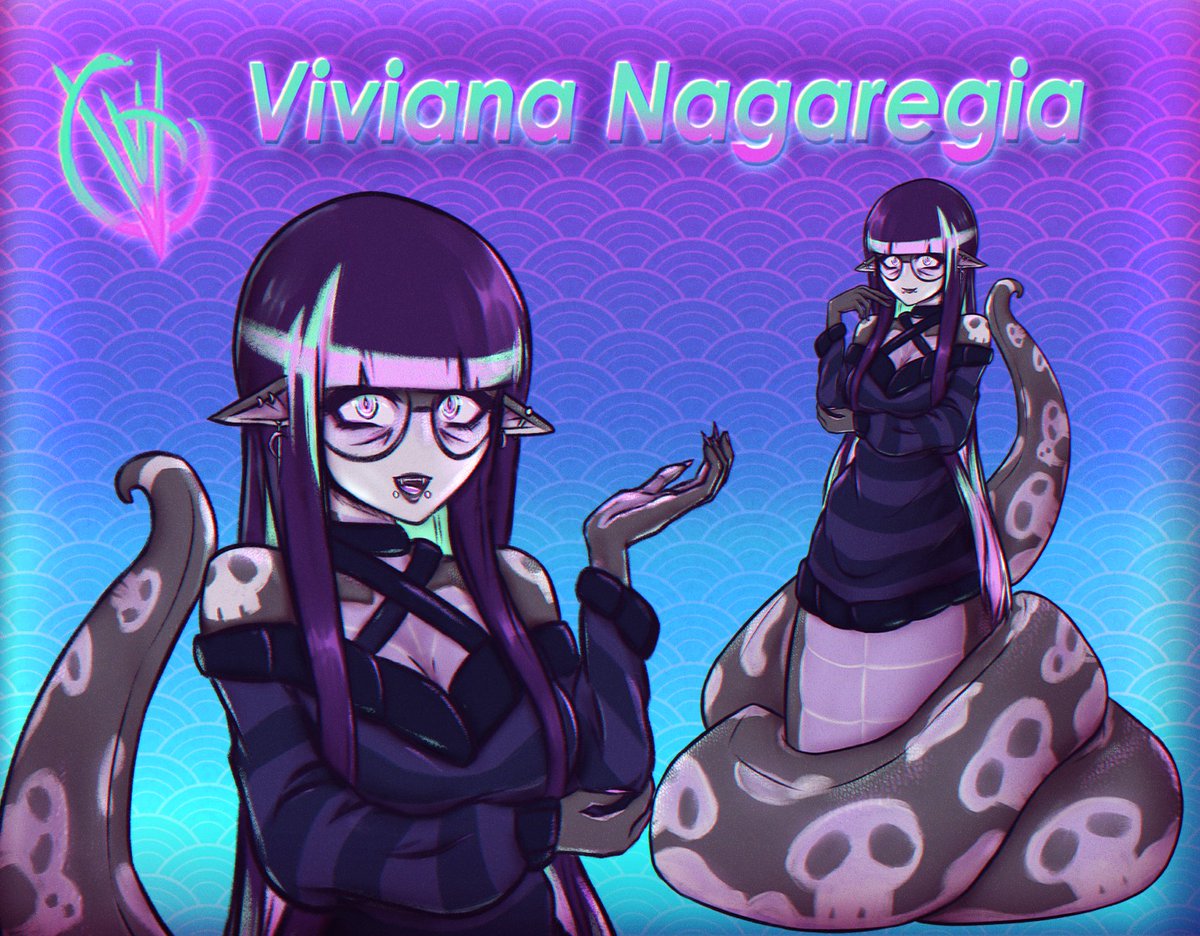 ✨ I'm very excited to announce that I'm starting my very own #Vtuber channel! ✨

I'll be doing a mix of art and gaming streams, currently I have no set schedule but you can check ➡️x.com/nagavivia⬅️ for stream announcements!

Looking forward to seeing you there~🐍