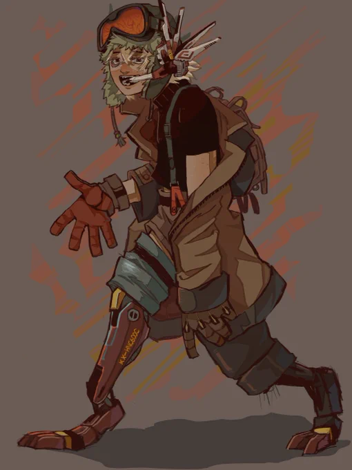 New oc vause uhhhhhhhhh idk His name is Wyatt 