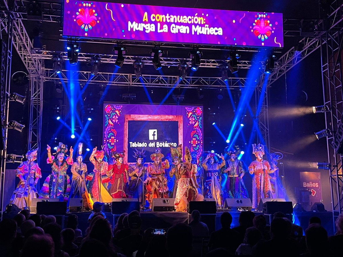 Murga La Gran Muñeca ya dice presente en el #TabladoBotanico 👏🏻🥳