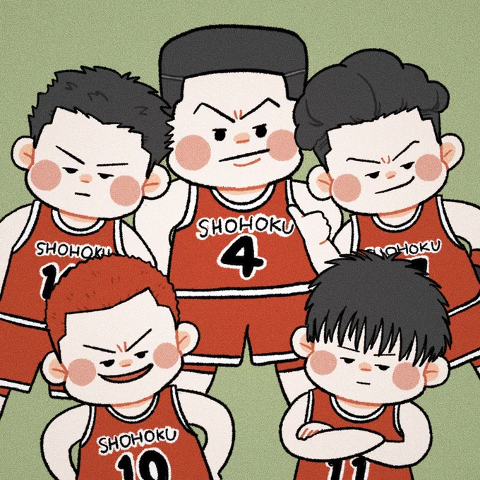 THE FIRST SLAM DUNKまたスラムダンク描いてしまった笑#SLAMDUNK #SLAMDUNKMOVIE #ゆるいイラスト #イラスト #絵描きさんと繫がりたい 