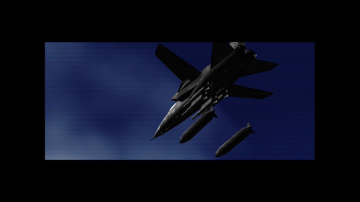 SkywardFM's tweet photo. A cool detail from Airforce Delta Storm was the external fuel tanks. Aircraft retain their tanks during minor skirmishes. When the primary objective is reached, a small cutscene shows the tanks being jettisoned at the start of the mission. #retrogame #airforcedelta https://t.co/x9tOCUQCDj