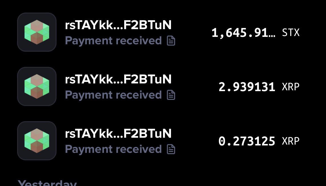 psychedelicoin's tweet photo. Day 13 rewards. All rewards are back! Thank you! #stayking #passiveincome #utility #defi #crypto @StaykX_ @fkm_token @Unflake_wtf #fkm #assigen #assimov #nft #metaverse $XRP #xrpl $ETH #ethereum $SOL #solana https://t.co/o3se9EMUiD