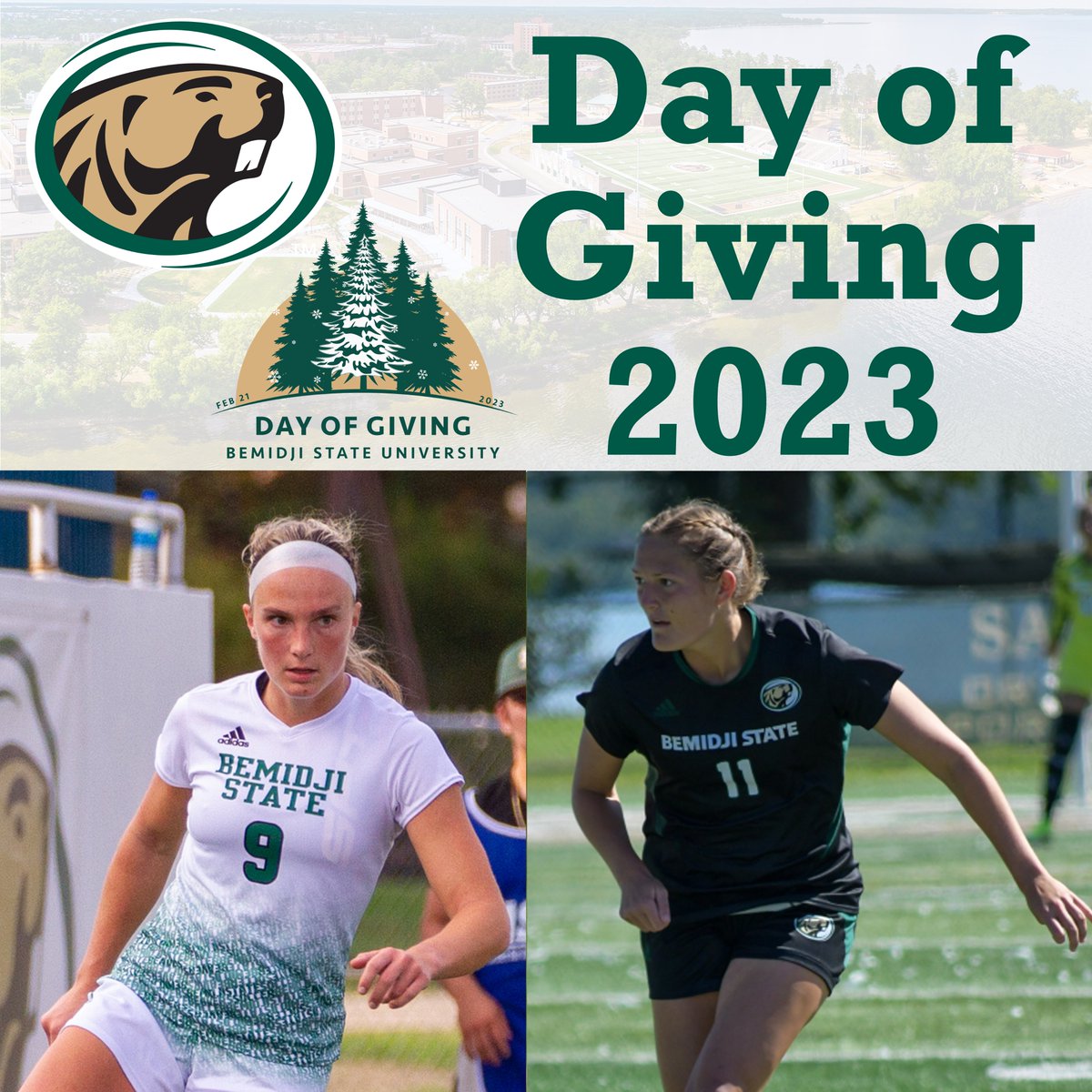 Today is the day for BSU Day of Giving! Your support goes a long way in helping provide our student-athletes special opportunities and experiences!
givecampus.com/schools/Bemidj…