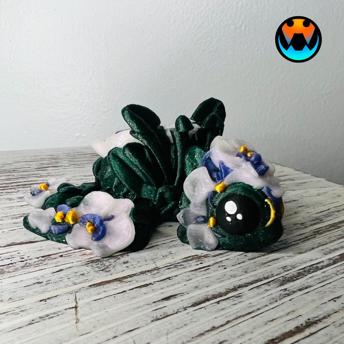 cinderwing3D's tweet photo. Say hi to the Orchurtle! This one was highly requested so I couldn't resist making one! Hope you all enjoy it! This is available for early access for our supporters right now and will be on Cults and MMF for sale later this week! Thank you all, as always! #3dpri nt https://t.co/bi0isGMi8B