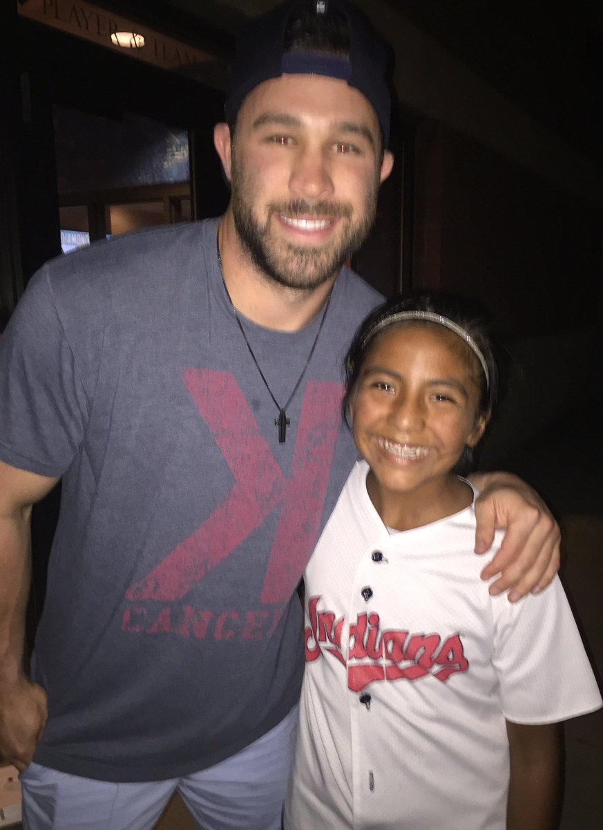 ohiostork's tweet photo. @TheJK_Kid @MLB Thank you for many great memories. Your energy and enthusiasm was contagious for the game and for CLE.  When rehabbing in Akron you took time after a late night game to talk with my kids.  You are class act and an all-time favorite Indian.  Good luck with the next chapter. https://t.co/EDw0UcZYhG