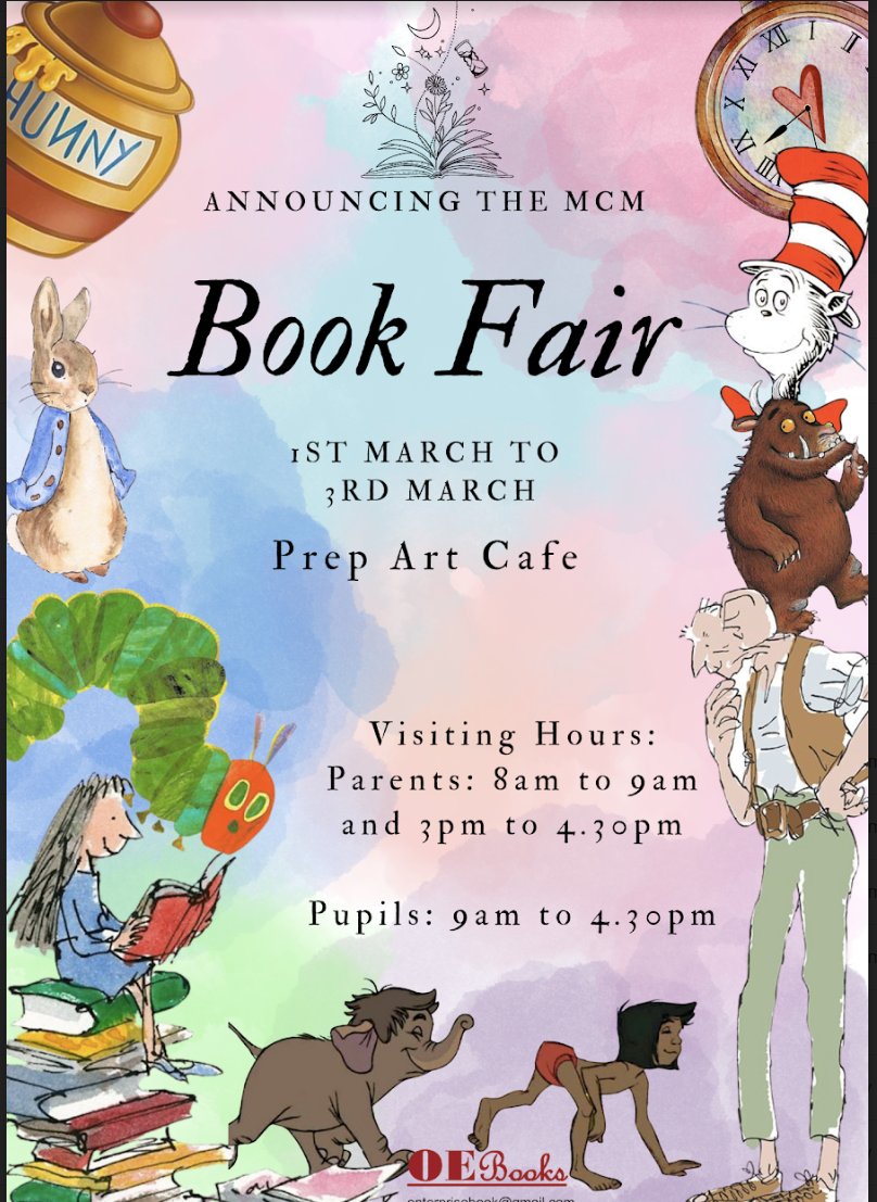 MCMPrepSchool's tweet photo. Come and visit our Book Fair. Lots of books to choose from! See you there. @MCMPrePrep #MCMPrepLibrary https://t.co/WwRAJZZ4ie