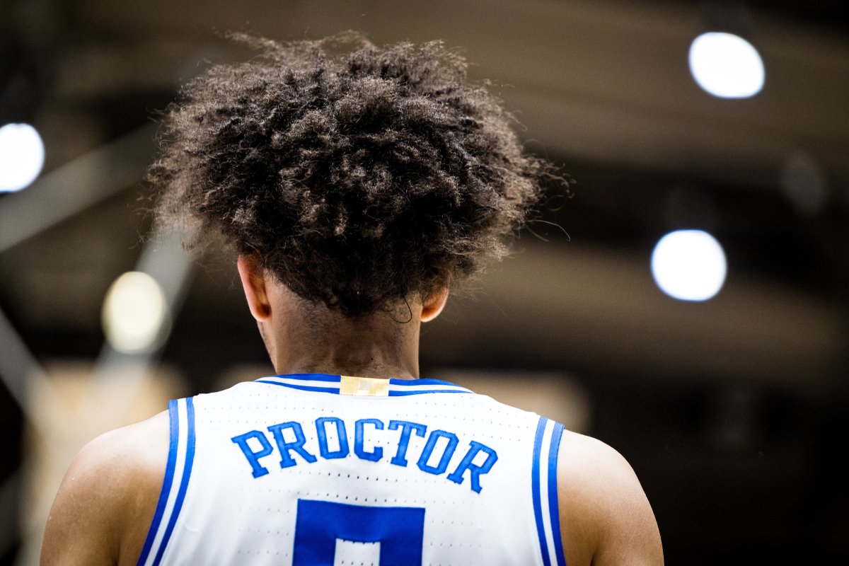 DukeMBB's tweet photo. our advanced metrics guru told me @TyreseProctor is top 10% nationally as primary defender over last 6 games. Locked in again today.

(h/t @zhmarcus) https://t.co/ni5mOR5a1x