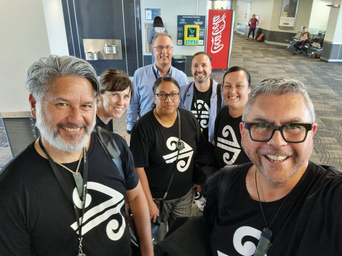 WebTaniwha's tweet photo. Yesterday marked one of the most humbling, uplifting & inspiring experiences @FlyAirNZ. The charter to @TeMatatini Herenga Waka Herenga Tangata was our first flight fully delivered in te reo Māori. So proud @reomaori #whanaungatanga #TeMatatini #KaPai #CoolToKorero https://t.co/jEhcTjB9EQ
