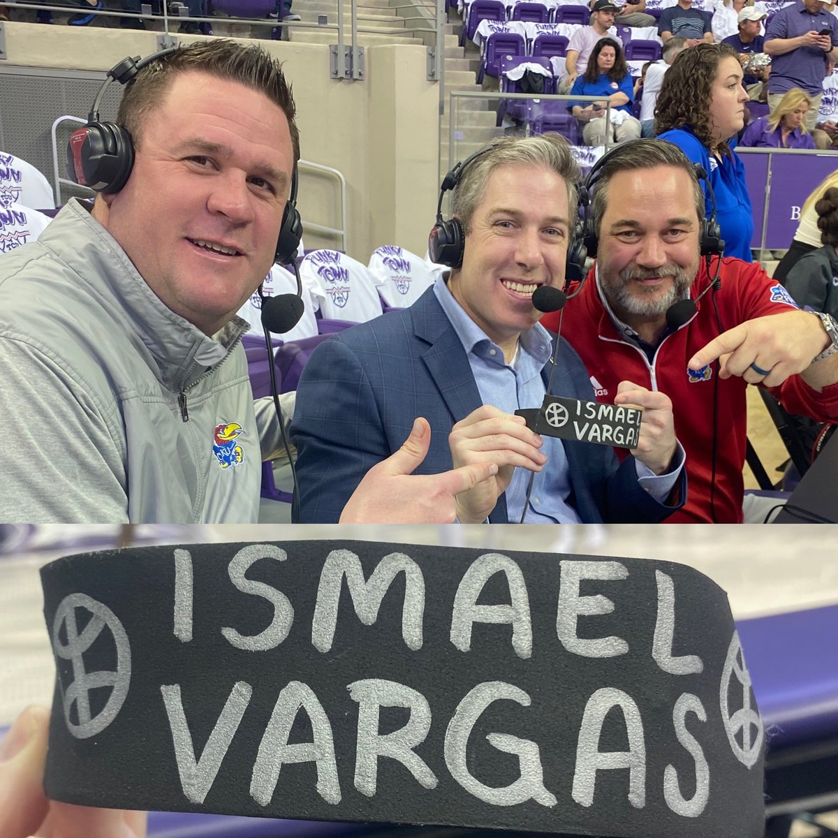 BHanni's tweet photo. Tonite’s #KUCancerFighter hero is Ismael Vargas, a 4-year-old from Wichita battling leukemia. Ismael loves race cars and wows his family daily with his strength &amp; sweetness. His cancer is now in remission but he still has 2 years of treatment left. You’ve got this, Ismael! ❤️💙 https://t.co/AGc6ZfGnsQ