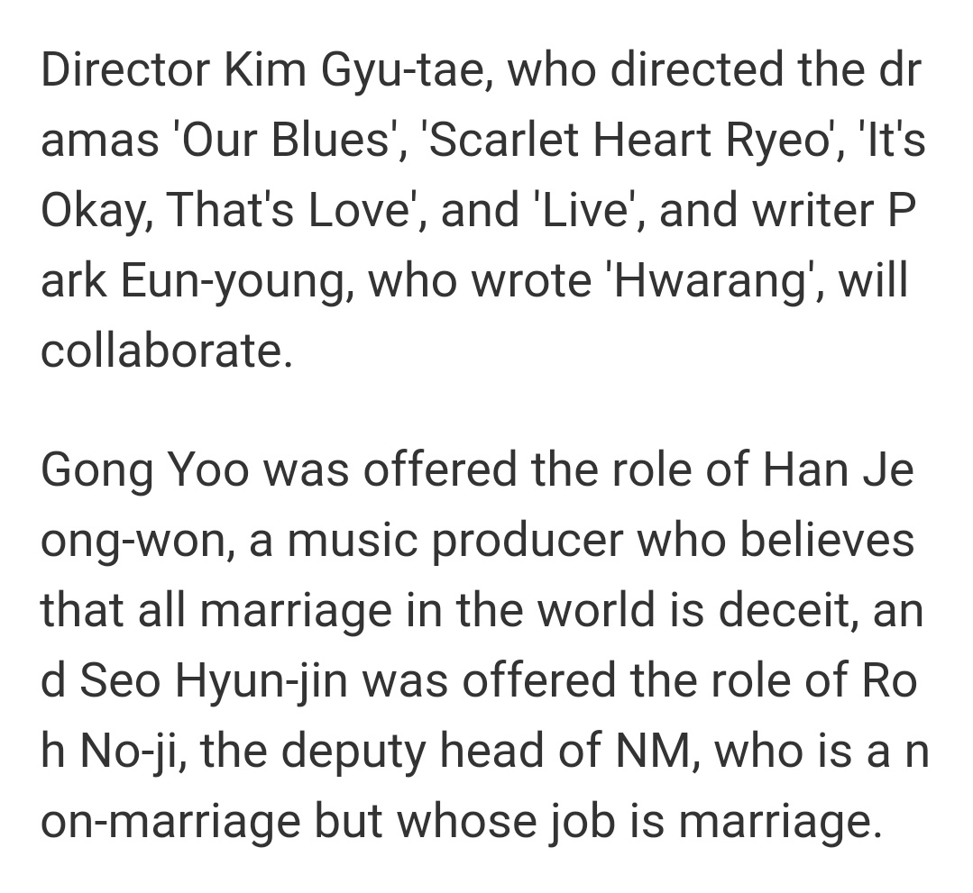 haengbokdramas's tweet photo. Look at the director and writer works. 😲🫶 I hope Gong Yoo and Seo Hyunjin will accept this.

#SeoHyunJin #GongYoo https://t.co/QGDP5QNWsC