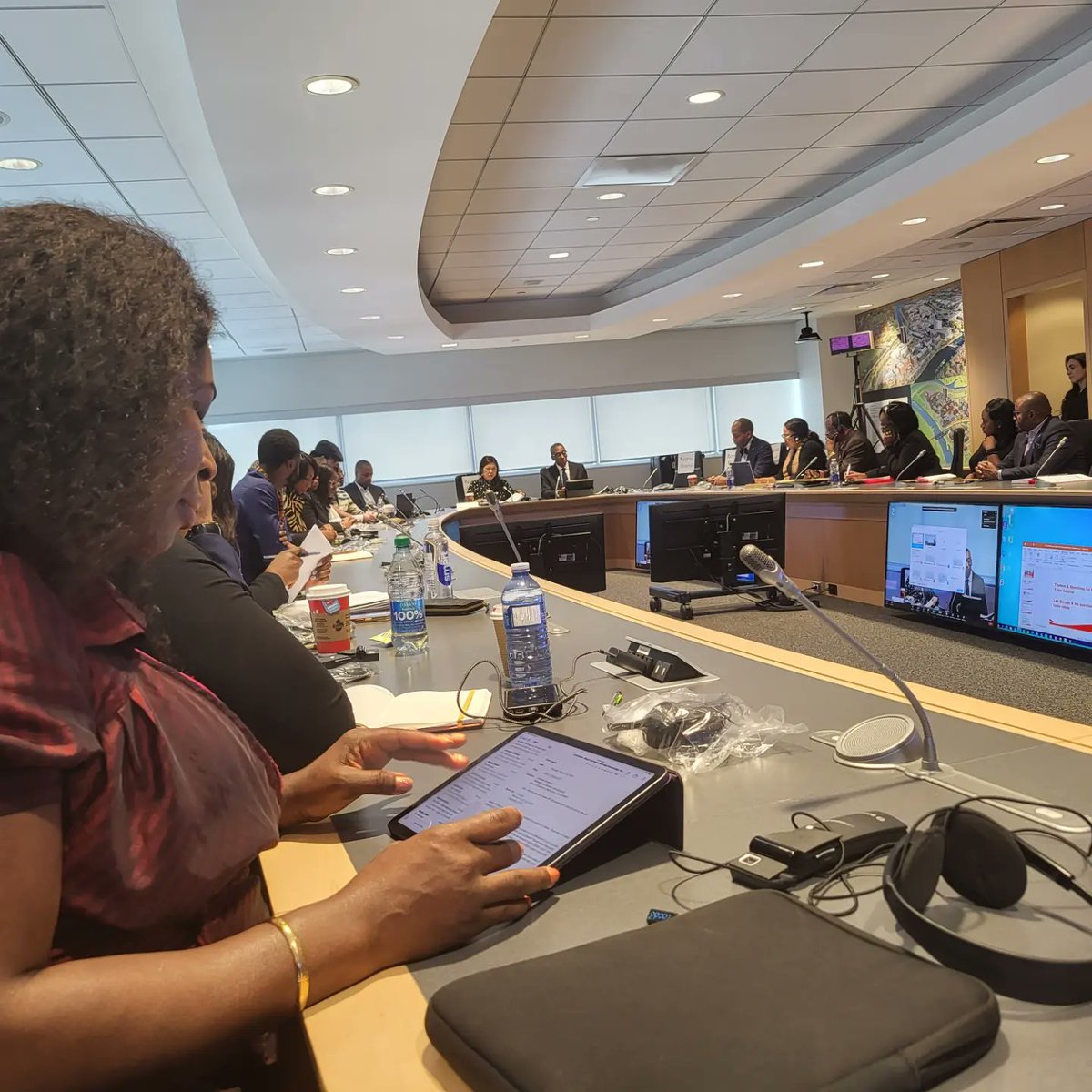 OlutoyinOyelade's tweet photo. #BHM2023 Joined Minister Ng, of Intl Trade at #BEKH meetings &amp; Community impact.
The Announcement by the Prime Minister, Rt. Hon. Justin Trudeau of additional funding under the Black Philanthropic Endowment Fund is indeed very good news to take away for the Black Community

.
. https://t.co/vlwUeAocjm