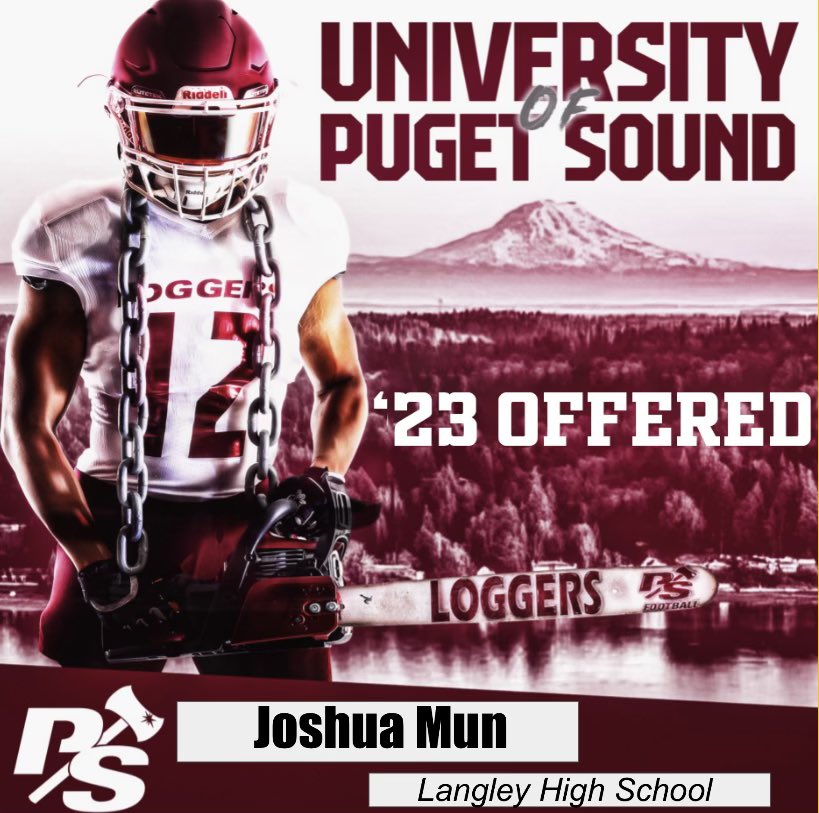 After a great call with Coach <a href="/CoachGoldizen/">Ethan Goldizen</a> I’m grateful to have received an offer from Puget Sound!
<a href="/FootballLangley/">Langley Football</a> <a href="/langleysports/">langleysports</a> <a href="/jeffthomas4/">Jeff Thomas</a>