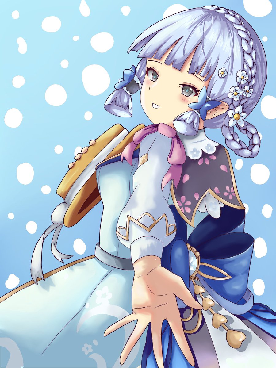 DeathHellScythe's tweet photo. Kamisato Ayaka
#神里綾華 #原神 #fanart https://t.co/dNVGnr1lEM