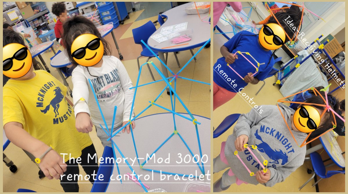StemEmk's tweet photo. This week we had fun with the #strawbeeschallenge ! 2nds built machines to catch ideas. 1sts built cooking gadgets for a chef. Hearing their explanations were great! They wanna win! @strawbees #STEM4Them @EWRSDK12 @NicoleFoulksEMK @mr_mtozzi https://t.co/17JDcAjVeo