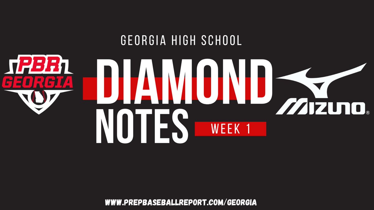 💎Diamond Notes💎
Each week we will highlight the top performers nominated by their coaches. 
🔗prepbaseballreport.com/georgia/news-l…