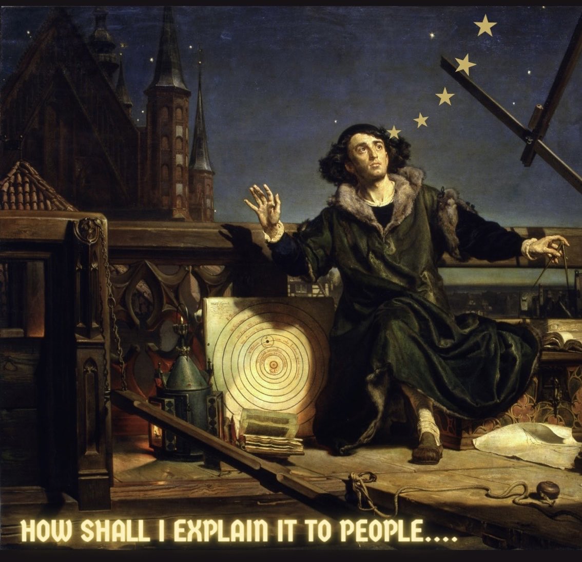 #copernican #revolution 550 years before - his discovery allowed European powers to understand the #world and #breakitup #paradigmchange #colonialism #economicpower #moderncapitalism #capital