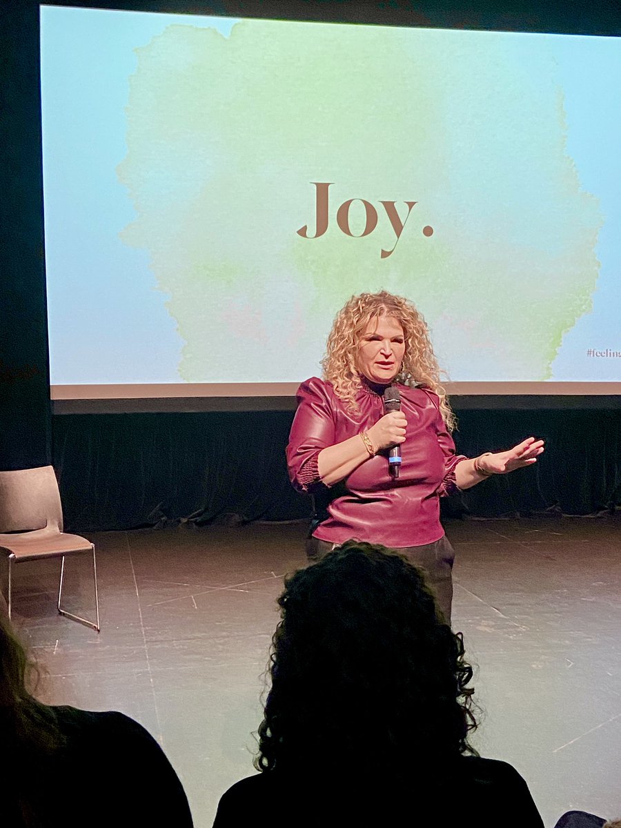 KristaJoyBrown's tweet photo. We laughed, we cried, and we laughed until we cried! A great evening of insight and reflection with @DrJCarrington on her #FeelingSeen book tour. Great to share space with so many @NLESDCA colleagues, especially @StTeresasSchoo1 staff! 💛 #WalkingEachOtherHome #WiredForConnection https://t.co/up5peC5C5o