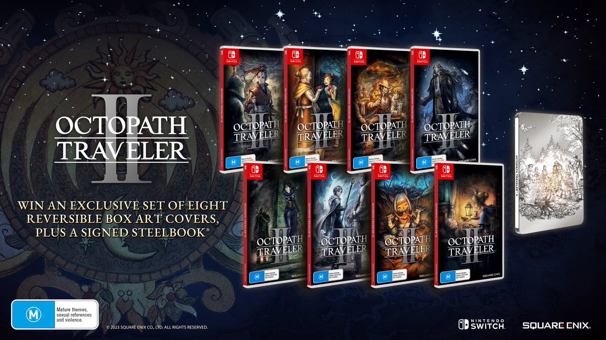 My Nintendo Offering Exclusive Reversible Switch Box Art Covers For Octopath  Traveler II (US)