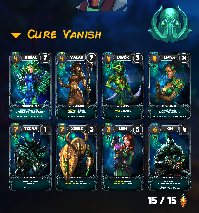 PlayAyllu's tweet photo. We'll soon have 22 new cards available in game. In patch 0.60 you can see all those cards in the collection and they are available in Draft mode. New cards won't appear in ships rewards UNTIL they appear in the breach, so 5 per week
#TradingCards #cardgames #cardgame #freetoplay https://t.co/OqBzH9E3FR