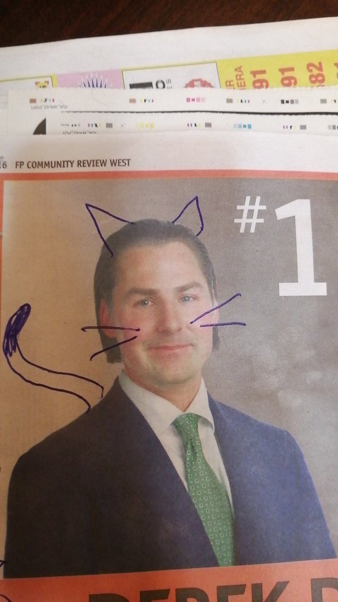 miserychick22's tweet photo. @DerekDaneault I made you into a cat. Meow https://t.co/N69Xio7Pee